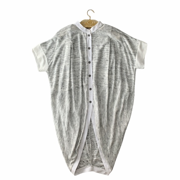 Anthropology Postmark Patch oversized button front cardigan - Picture 1 of 8